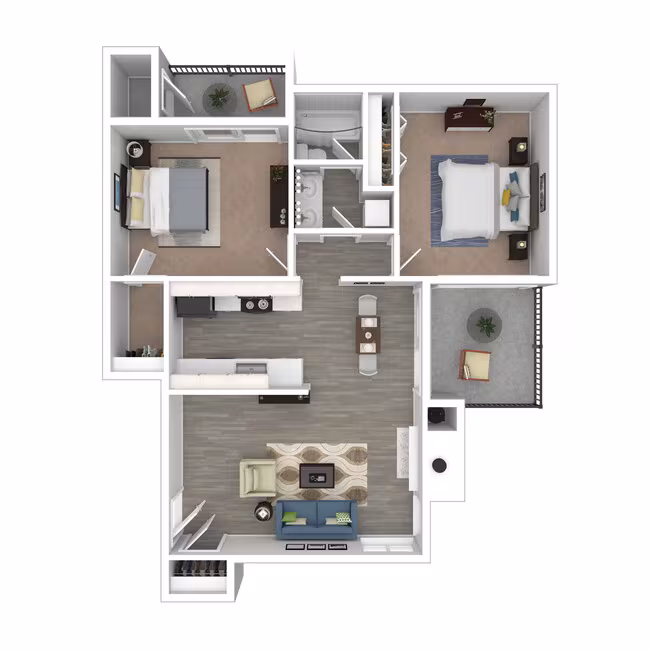 Unit Q4503 Q4503 floor plan